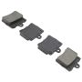 MPA 1000-0739M QB Semi-Metallic Brake Pads