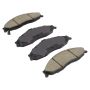MPA 1000-0749M QB Semi-Metallic Brake Pads