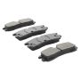 MPA 1000-0754M QB Semi-Metallic Brake Pads