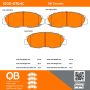 MPA 1000-0764C QB Ceramic Brake Pads