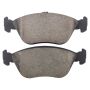 MPA 1000-0783M QB Semi-Metallic Brake Pads