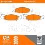 MPA 1000-0790M QB Semi-Metallic Brake Pads