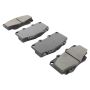 MPA 1000-0799M QB Semi-Metallic Brake Pads