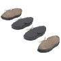 MPA 1000-0806M QB Semi-Metallic Brake Pads