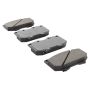 MPA 1000-0812M QB Semi-Metallic Brake Pads
