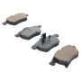 MPA 1000-0819M QB Semi-Metallic Brake Pads