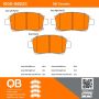 MPA 1000-0822C QB Ceramic Brake Pads