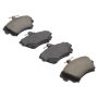 MPA 1000-0837M QB Semi-Metallic Brake Pads