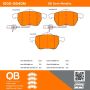 MPA 1000-0840M QB Semi-Metallic Brake Pads