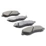 MPA 1000-0866M QB Semi-Metallic Brake Pads