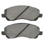 MPA 1000-0866M QB Semi-Metallic Brake Pads