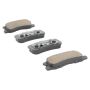 MPA 1000-0868M QB Semi-Metallic Brake Pads