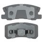 MPA 1000-0868M QB Semi-Metallic Brake Pads
