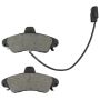 MPA 1000-0899M QB Semi-Metallic Brake Pads