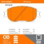 MPA 1000-0908C QB Ceramic Brake Pads
