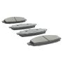 MPA 1000-0931M QB Semi-Metallic Brake Pads