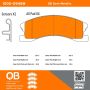 MPA 1000-0945M QB Semi-Metallic Brake Pads