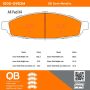 MPA 1000-0953M QB Semi-Metallic Brake Pads