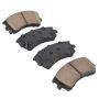 MPA 1000-0957M QB Semi-Metallic Brake Pads