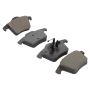 MPA 1000-0980M QB Semi-Metallic Brake Pads