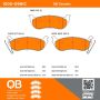 MPA 1000-0981C QB Ceramic Brake Pads