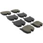 MPA 1000-0983M QB Semi-Metallic Brake Pads