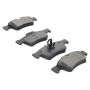 MPA 1000-0986M QB Semi-Metallic Brake Pads