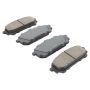 MPA 1000-1004M QB Semi-Metallic Brake Pads