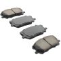 MPA 1000-1005M QB Semi-Metallic Brake Pads