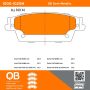 MPA 1000-1020M QB Semi-Metallic Brake Pads