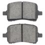 MPA 1000-1028M QB Semi-Metallic Brake Pads