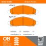 MPA 1000-1039M QB Semi-Metallic Brake Pads