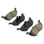 MPA 1000-1055M QB Semi-Metallic Brake Pads