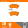 MPA 1000-1101C QB Ceramic Brake Pads