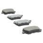 MPA 1000-1108M QB Semi-Metallic Brake Pads