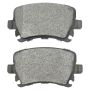MPA 1000-1108M QB Semi-Metallic Brake Pads