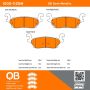 MPA 1000-1120M QB Semi-Metallic Brake Pads