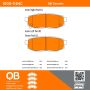 MPA 1000-1124C QB Ceramic Brake Pads