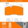 MPA 1000-1129M QB Semi-Metallic Brake Pads