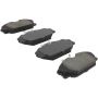 MPA 1000-1145M QB Semi-Metallic Brake Pads