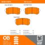 MPA 1000-1157C QB Ceramic Brake Pads
