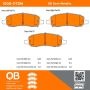 MPA 1000-1172M QB Semi-Metallic Brake Pads