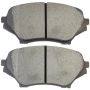 MPA 1000-1179M QB Semi-Metallic Brake Pads