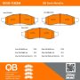 MPA 1000-1183M QB Semi-Metallic Brake Pads