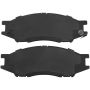 MPA 1000-1193M QB Semi-Metallic Brake Pads