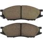 MPA 1000-1193M QB Semi-Metallic Brake Pads