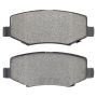 MPA 1000-1274M QB Semi-Metallic Brake Pads