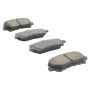 MPA 1000-1281M QB Semi-Metallic Brake Pads