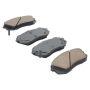 MPA 1000-1295M QB Semi-Metallic Brake Pads