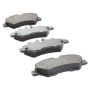 MPA 1000-1317M QB Semi-Metallic Brake Pads